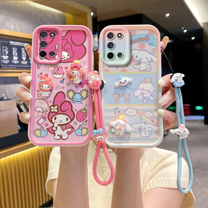 Ốp lưng samsung a31 Vỏ điện thoại búp bê 3D dễ thương bts