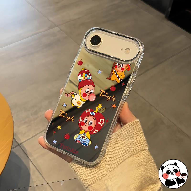 Ốp điện thoại gương lấp lánh lấp lánh dễ thương cho Tecno Pop 10 9 8 7 5 Pro LTE 3 Pova 7 Ulta 6 Neo Pro Spark Slim 5G 4GCover Vỏ mềm hình ngôi sao hoạt hình