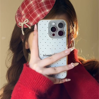 Mũ Lễ Phụ Nữ Màu Đỏ Họa Tiết Kẻ Caro Đính Kèm Nơ Ngọc Trai Tuyết Đính Đá Và Bông Pompon Thời Thượng Sang Trọng