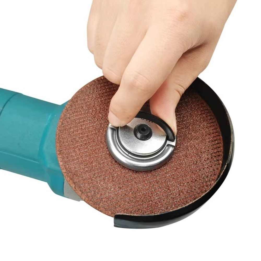 Tấm khóa máy mài góc DAYBREAK, M10 M14 5 / 8-11 Đai ốc mặt bích tự động khóa tự động cầm tay, Phụ kiện dụng cụ Chuck Máy mài đa chức năng Tấm ép