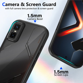 Dành Cho infinix GT 30 Pro 5G Ốp điện thoại Cứng Mờ Da-Cảm Giác Mềm Khung TPU Chống Sốc Mỏng Vỏ