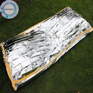 Ulovebsby Mới Di Động Chống Thấm Nước Khẩn Cấp Sinh Tồn Túi Ngủ Ngoài Trời Edc Cắm Trại Thiết Bị Bọc Nhiệt Sơ Cứu Cứu Bộ Chăn VN