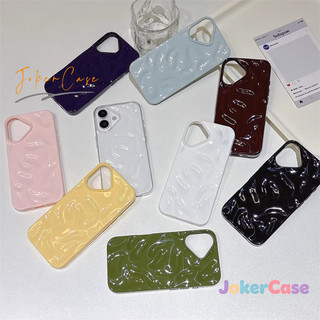 Vỏ Cho IPhone 17 11 16 13 15 12 14 Pro Max XR X XS Max 14 16 15 6 7 8 Plus SE 2020 Vỏ Cao Cấp Ruffles Lượn Sóng Đơn Giản