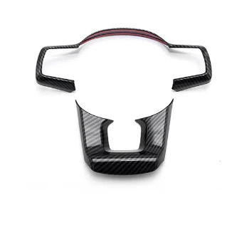 Sợi Carbon ABS Vô Lăng Công Tắc Nút Khung Trang Trí Viền Nội Thất Decal Cho Xe Kia Sorento MQ4 2021-2026 LHD / RHD