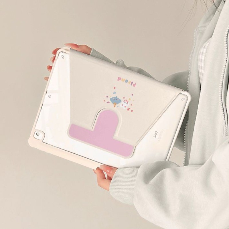 Ốp Bảo Vệ Cho iPad 2025 A16 gen11th M4 2024 pro11 Air4 / air5 Air2 Gen5 / 6 air 13 inch thế hệ thứ 10 air 11 M2 Air6 M3 Air7 Mini4 / 5 / 6 Gen7 Gen8 Gen9 pro 12.9 Xoay 360 Độ