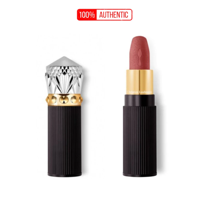 Son Louboutin Velvet Matte On The Go 013M Bare Rococotte Hồng đất sang trọng, giữ màu lâu