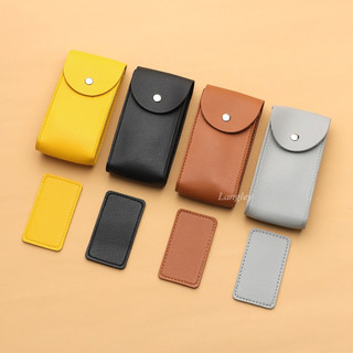 4 Chiếc Chống Thấm Nước Di Động Da Đồng Hồ Túi Bảo Quản Người Tổ Chức Mềm Chống Bụi Chống Sốc Túi Quà Tặng Túi Trang Sức Đen Xám Nâu