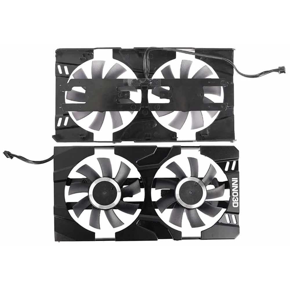Quạt Card Video Cho INNO3D GeForce GTX 1660 Ti 1660 RTX 2060 Twin X2 75MM CF-12815S GTX160Ti GTX1660 RTX2060 Quạt GPU