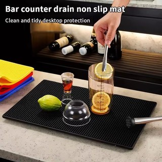 Thảm trải bàn cao su bền dày - Tấm phơi đồ ăn chịu nhiệt chống trượt