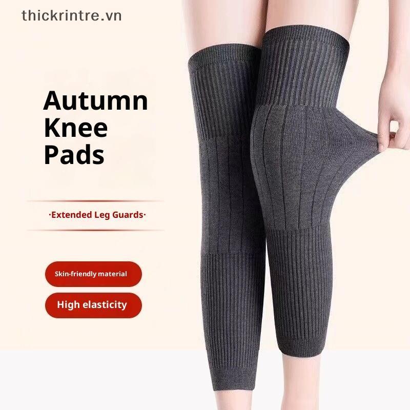 Cặp Bọc Đầu Gối Len Cashmere Đen/Xám - Protector Cho Người Việt