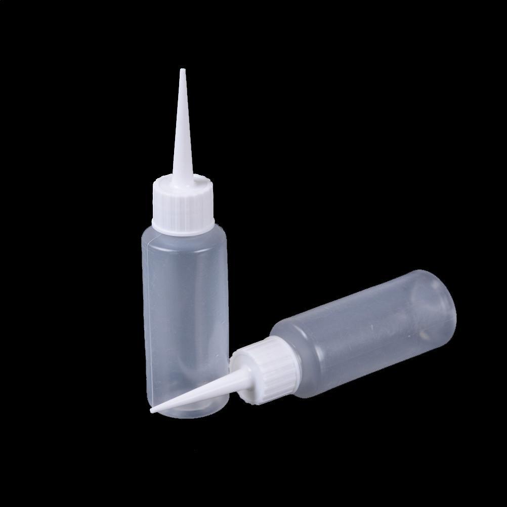 NDY 2 Chiếc 50ml Trống Nhỏ Giọt Có Thể Bóp Chai Chất Lỏng Nhựa Thả Chai Needle2 Chiếc Rỗng Nhỏ Giọt N