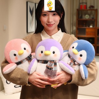 PLUS✨Hàng✨Ice Penguin Sang Trọng Đồ Chơi Khăn Dễ Thương Chim Cánh Cụt Sang Trọng Búp Bê Trẻ Em Đi Kèm Búp Bê Sang Trọng Quà Tặng Bạn Gái Giáng Sinh Sang Trọng Quà Tặng COD