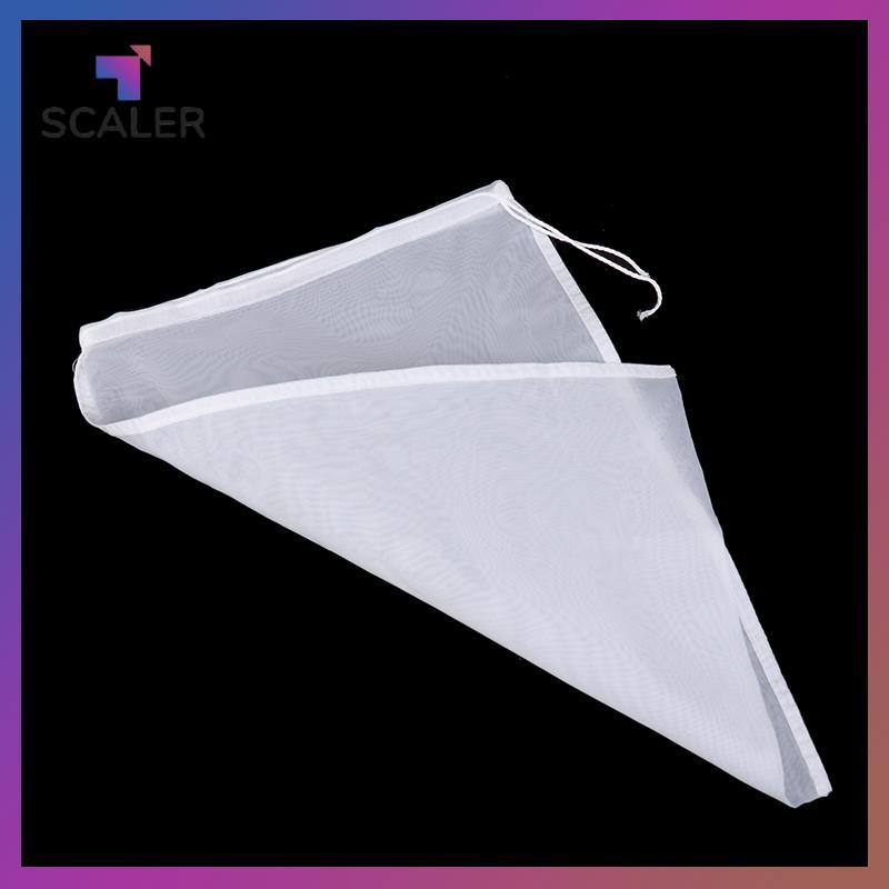 Túi lọc sữa đậu nành SCALER 100 lưới Túi lọc mịn có thể tái sử dụng Nước ép cà phê Đậu nành Túi lọc dây rút sữa tại nhà Máy lọc thực phẩm nhà bếp.