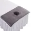 Khăn mặt massage, Khăn mặt massage dày 40x80cm, thoáng khí có lỗ Khăn spa Cotton mềm mại cho Salon SPA