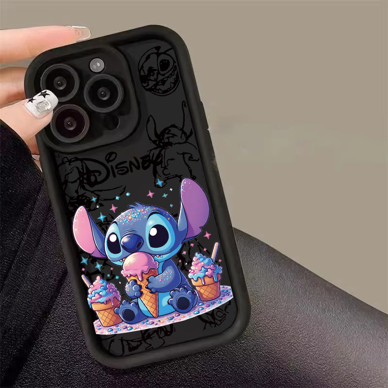 Tương thích với Infinix Smart 9 10 Plus Hot 60i 50i 30i 50 60 Pro + Phoen Case Kem Drink Stitch Print Silicone Soft Cover