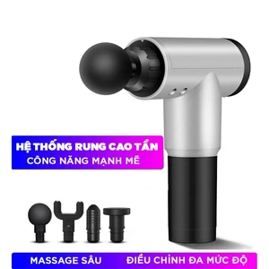 Máy massage cầm tay mát xa cổ vai gáy chân bụng xóa tan nhức mỏi cơ và xương khớp -Bảo hành 6 tháng lỗi 1 đổi 1