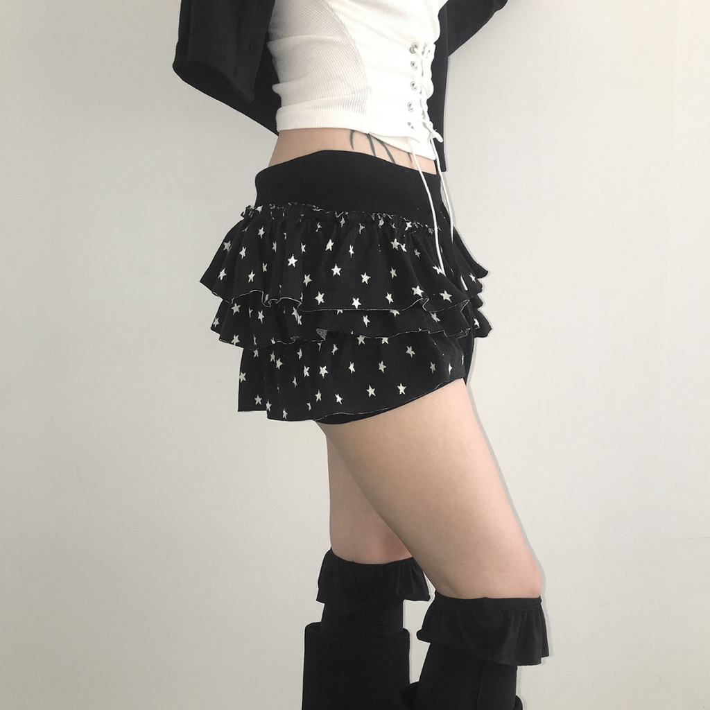 Váy Mini Milyfashion Style Y2K với họa tiết ngôi sao