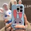 Ốp điện thoại tai cặp đôi Judy Nick có sẵn Thích hợp cho iPhone17 / 16promax Vỏ điện thoại iPhone14 / 15 / 13 / 12Xs