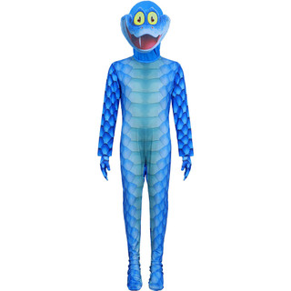 Áo liền quần cosplay Gary từ Zootopia 2 - Vải mềm mại cho trang phục tiệc Halloween