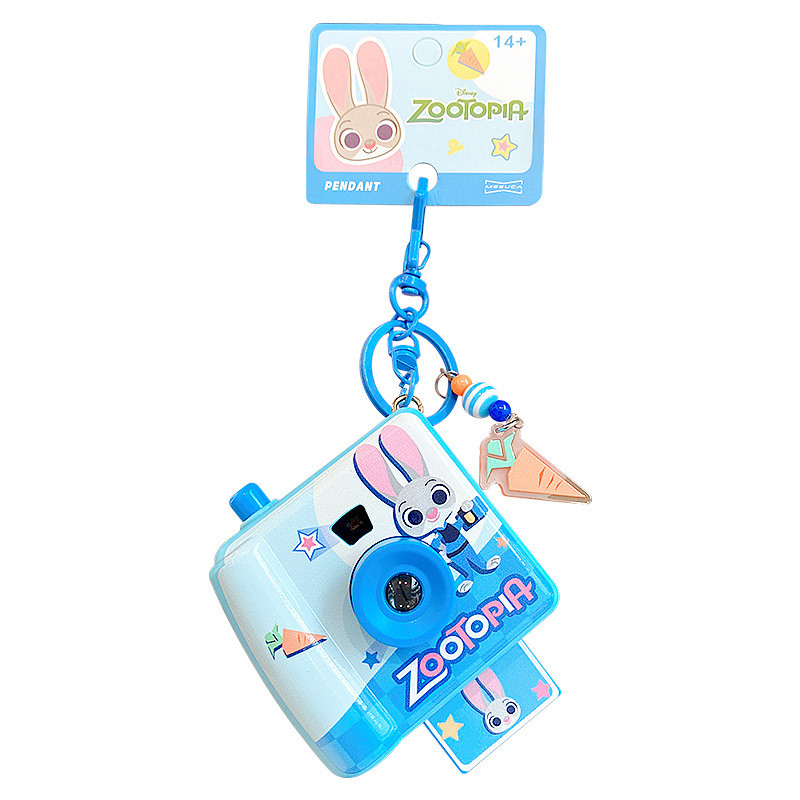 Chính thức Zootopia Judy Nick Decker Ngoại hình Túi hoạt hình dễ thương Móc khóa Mặt dây chuyền