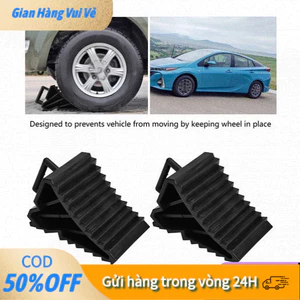 2 Cục Chèn Bánh Xe Cao Su – Chống Trượt, Dùng Cho Ô Tô Xe Tải