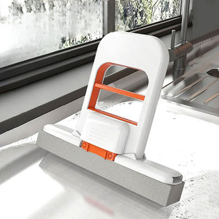 Cây Lau Bàn Bếp Mini Tự Vắt Thông Minh Bọt Biển Siêu Thấm, Cán Vuông Gập Gọn Đa Năng Siêu Tiện Lợi