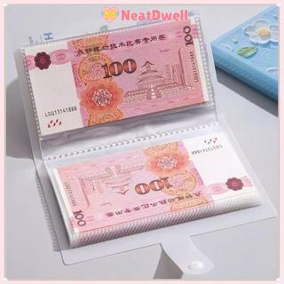 [Còn hàng] Thử thách tiết kiệm tiền phong bì NETDWELL 100, Thử thách tiết kiệm chất kết dính Mini chống thấm nước có thể tái sử dụng, Tranh sơn dầu tiết kiệm tiền Cặp đôi chất kết dính ngân sách