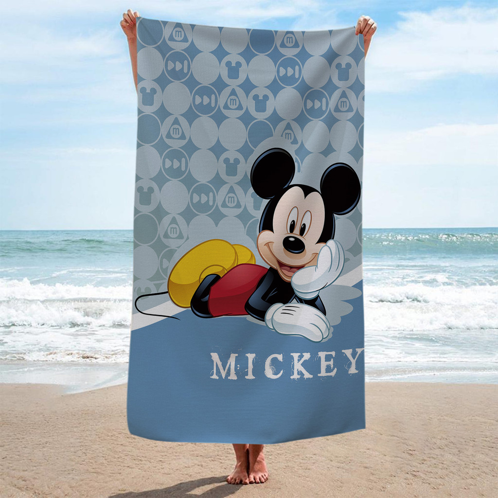 Khăn tắm chuột Mickey, Khăn tắm bể bơi đi biển, Quà tặng kỷ niệm sinh nhật