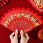 12 Cái / bộ 2026 Năm Ngựa Sáng Tạo May Mắn Vẽ Năm Mới May Mắn Trượt Phong Bì Màu Đỏ Để Tặng