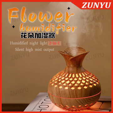 Máy tạo độ ẩm hoa Máy tạo độ ẩm bình hoa sáng tạo Máy tạo độ ẩm gia đình nhỏ gọn Máy tạo độ ẩm đơn giản trên ô tô [681]
