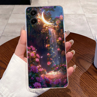 Dành Cho Samsung Galaxy A06 Ốp Lưng 4G Rõ Ràng Sang Trọng Dễ Thương Thỏ Tình Yêu Ngộ nghĩnh Mềm TPU Vỏ Điện Thoại Cho Samsung A06 Ốp Lưng A065M A065F