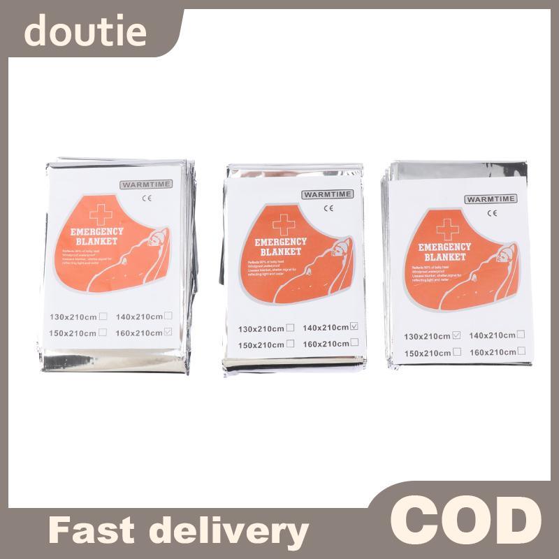 Doutie Chăn Cứu Hộ Khẩn Cấp Ngoài Trời, Chống Thấm Nước, Giữ Ấm, Kích thước: 130/140/160 x 210cm VN