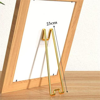 Giá đỡ tác phẩm nghệ thuật màu bạc Giá đỡ màn hình máy tính để bàn bằng kim loại chắc chắn Giá đỡ khung ảnh cho phòng trưng bày Trang trí nội thất Bàn làm việc