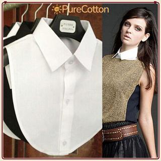 PURECOTTON0 Áo ren Phụ kiện quần áo cổ điển