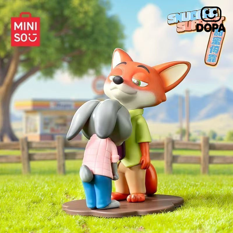 Bán Chạy MINISO Crazy Zoo Đối Tác Tốt Nhất Hộp Bí Ẩn Búp Bê Hàng Hóa Hình Hợp Thời Trang Chơi Trang Trí Quà Tặng Cô Gái