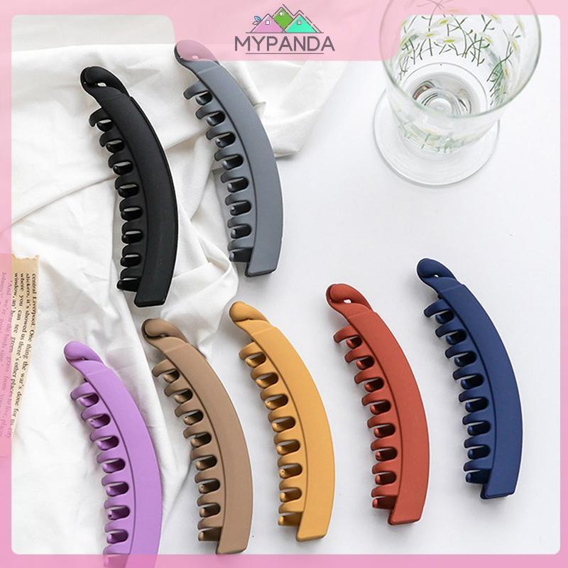MYPANDA 1 Chiếc Lady Chuối Đuôi Ngựa Giá Đỡ Cua Móng Vuốt Phụ Kiện Tạo Kiểu Tóc.