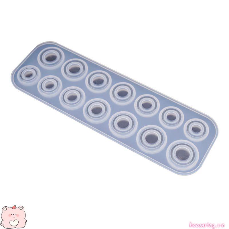 Khuôn Silicone Mềm cho Đúc Nhẫn DIY từ Nhựa Cao Cấp - Trang Sức Thủ Công