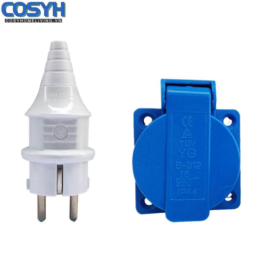 <cosyh>Durable Plastic Material European Socket 220V 16A with Long Service Life