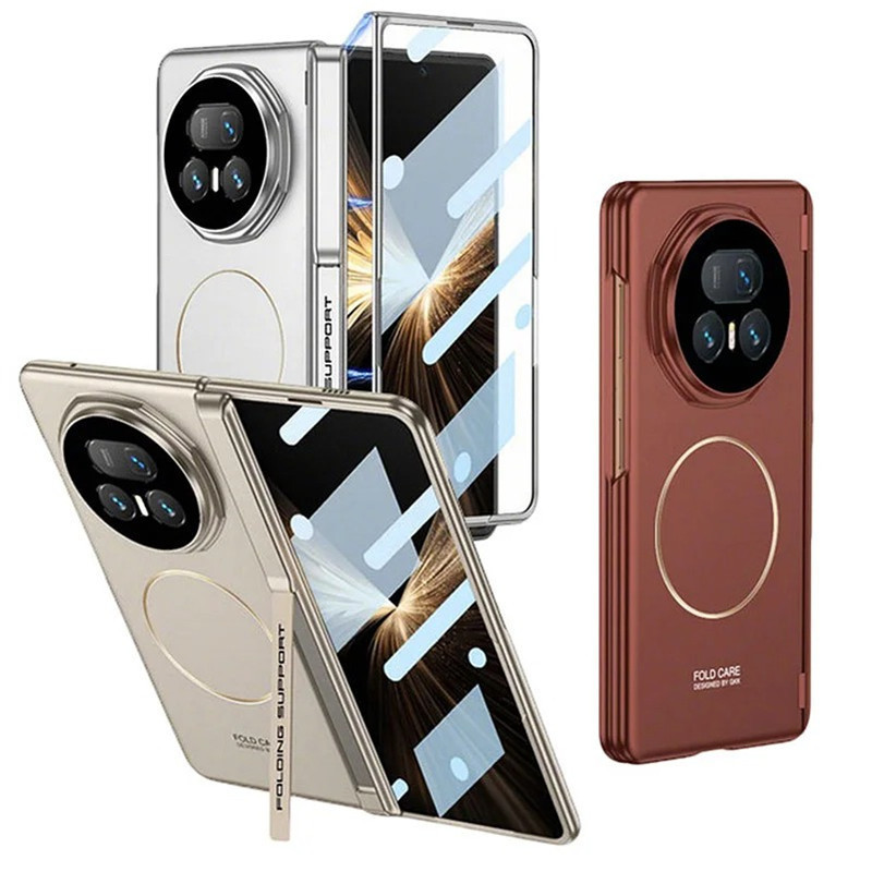 Vỏ bản lề từ tính Funda cho chân đế Honor Magic V5 Vỏ kính cường lực toàn thân