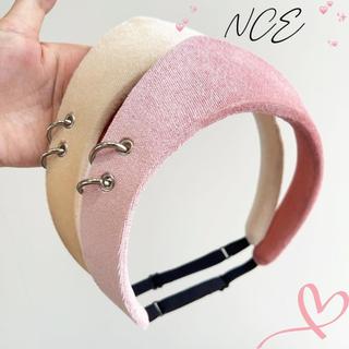 Băng Đô Tóc Nhung Chống Trơn Trượt, Phong Cách Vintage Anh Quốc, Phụ Kiện Tóc Thời Trang