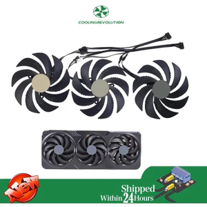 Quạt card đồ họa 105MM PLD10020S12H Cho Gigabyte GeForce RTX 4090 RTX 4080 Quạt làm mát chơi game OC