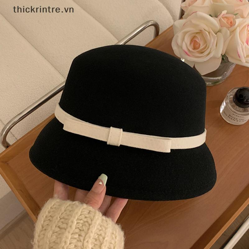 THI Thu Đông Pháp Nơ Xô Mũ Nữ Ngọt Ngào Nỉ Có Hình Gấp VN