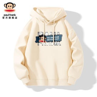 Áo nỉ Paul Frank phong cách Mỹ với mũ trùm đầu mềm và họa tiết chữ