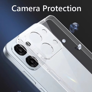 Ốp lưng cho OPPO A6 Pro F31 5G HD Vỏ chống sốc trong suốt TPU mềm siêu mỏng