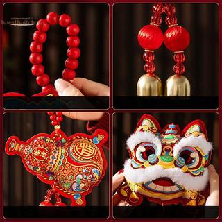 TRTR 2026 Cửa Năm Mới "Fu" Nhân Vật Cung Hoàng Đạo Mặt Dây Chuyền Túi Đựng Tiền Cá Trang Trí Lễ Hội Mùa Xuân Trang Trí Ngựa Năm Lễ Hội Trang Trí Phòng Khách VN