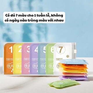 Set 7 Áo Mưa Du Lịch Túi Ngoài Trời Áo Mưa Chống Thấm Nước Dùng Một Lần Cắm Trại