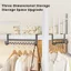 Giá đỡ lưu trữ DAYBREAK, Móc cửa không đục lỗ thiết kế không dấu vết, Giá đỡ cửa sau chất lượng cao Sử dụng trong phòng tắm