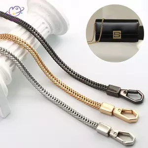 HFTOY Túi Dây Xích DIY Vàng / Bạc / Túi Dây Đeo Thay Thế Ví Dây Đeo Vai Túi Xách Nhỏ Ví Tay Cầm Dây Xích ~