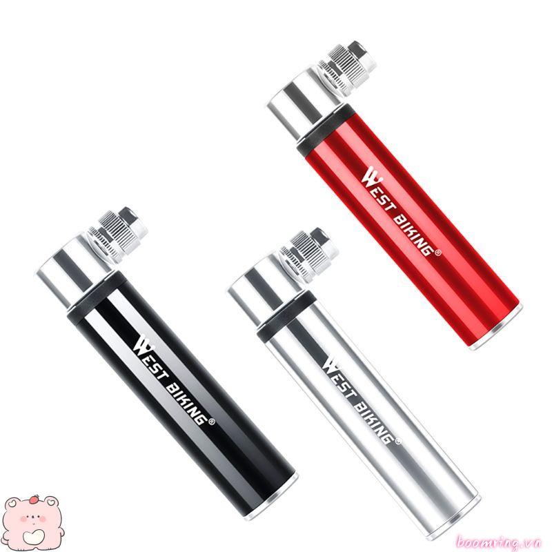 Máy bơm hơi cầm tay Boom Mini Di động Mỹ-Pháp Miệng đa năng Máy bơm khí quản Máy bơm hơi Phụ kiện xe đạp Bền bỉ