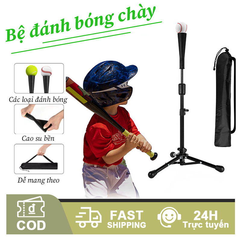 Dụng cụ tập pickleball & tennis đa năng 180° - Giá Ba Chân Luyện Tập Bóng Chày, Công Viên & Huấn Luyện Cá Nhân